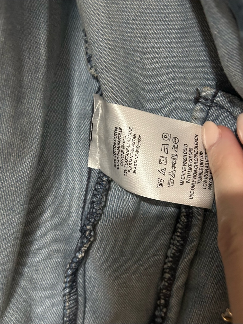 Free People Military Denim Jacket - Picture 8 of 9
